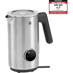 Spieniacz do mleka WMF Spieniacz mleka WMF Lumero design, elektryczny, mikser frappe, 100-250 ml, wyświetlacz dotykowy, światło LED, 500 watów, do pianki mlecznej na gorąco i na zimno, gorące mleko, podgrzewacz do mleka, matowa stal nierdzewna