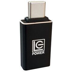Adapter USB LC-Power USB-C - USB Czarny  (LC-ADA-U31C)