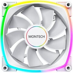 Montech Montech RX140 PWM ARGB Reverse Lüfter - 140mm, weiß 13338464 4710562742282