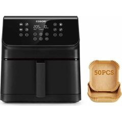Frytkownica beztłuszczowa Cosori Frytkownica na gorące powietrze Cosori Premium II Chef Edition Czarny 6,2 L