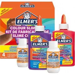 Elmer's Color Slime Kit - slime accessories includes washable color PVA glue - various companies