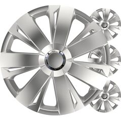 Kołpaki samochodowe 4szt. komplet energy srebrne 16" cali color box