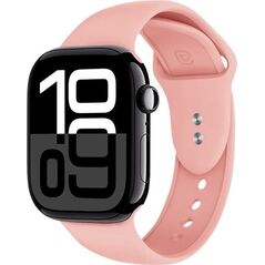 Crong Liquid - Pasek do Apple Watch 38/40/41/42mm (łososiowy)