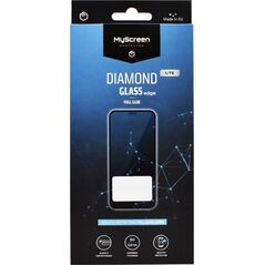 Apple iPhone SE 4 (2025)/iPhone 16E - Szkło hartowane na lekko zaokrąglone ekrany DIAMOND GLASS LITE edge FULL GLUE