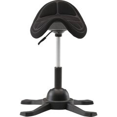 Brother Up Up Toronto ergonomic balance stool Black, Black fabric, longer gas lift