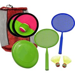 ZESTAW GIER OUTDOOR NA PLAŻĘ 3W1 ENERO TOYS