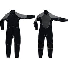 CS Aqua CS Aqua Wetsuit Unisex Neopren Black - Small