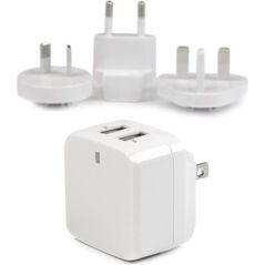 Ładowarka StarTech 2x USB-A 1 A (USB2PACWH)