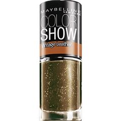 Maybelline  Maybelline, Color Show Vintage Leather, Nail Polish, Nr. 209, Gilded Emeralds, 7 ml For Women