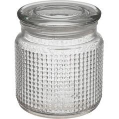 5five Γυάλινο δοχείο με καπάκι DOLCE, 450 ml