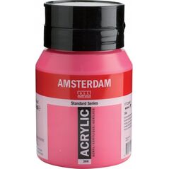 Artequipment Amsterdam Standard Series Acrylic Jar Quinacridone Rose 366