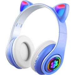 Słuchawki ATL ZS7G Słuchawki bt 5.0 led niebieskie      uszy