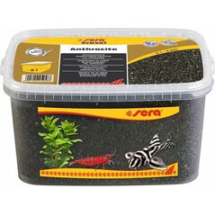 Sera Gravel Anthracite ενυδρείο χαλίκι O 1 - 3 mm 6 l, ανθρακί 8038751 4001942452588