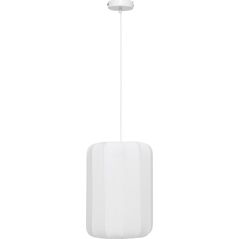 Lampa sufitowa TOBIE z bawełnianym kloszem, Ø 25 cm