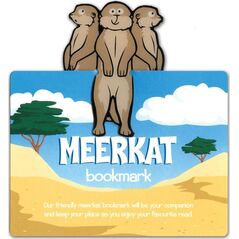 IF Zwierzęca zakładka do książki Meerkat - Surykatka