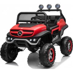 ADEL Pojazd Mercedes BENZ UNIMOG Czerwony