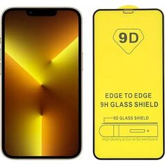 TakeMe TakeMe 9D Hybrid Fleksibls Pilnas virsmas aizargstikls Apple iPhone 14 Pro Max 6.7'' Melns Rāmis