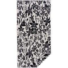 Iittala Moomin bath towel 70x140cm Lilja black&white