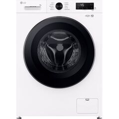 LG Washing Machine | F4X1008NWK | Energy efficiency class A | Front loading | Washing capacity 8 kg | 1350 RPM | Depth 56 cm | Width 60 cm | LED | Steam function | Direct drive | Wi-Fi | White one size