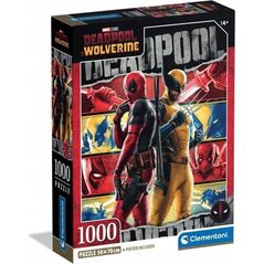 CLE puzzle 1000 CompactDeadpool _ Wolverine 37050