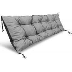 vidaXL PODUSZKA OGRODOWA 150/50 CM SZARA