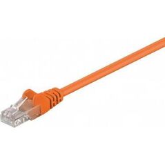 Goobay CAT 5e Kabel łączący, U/UTP, Pomarańczowy - Długość kabla 1.5 m