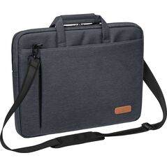 Torba Pedea Torba na laptopa PEDEA Elegance do 15, 6 cala (39, 6 cm), torba na ramię z paskiem na ramię i przegrodą na tablet do 11 cali (27, 96 cm), szara