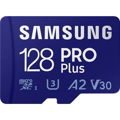 Karta Samsung PRO Plus 2021 MicroSDXC 128 GB Class 10 UHS-I/U3 A2 V30 (MB-MD128KA/EU)