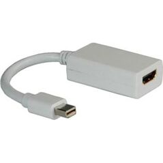 Kabel Roline DisplayPort Mini - HDMI 0.1m biały (12.03.3129)