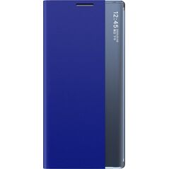 New Sleep Case etui do Samsung Galaxy S25+ pokrowiec z klapką i podstawką - niebieskie