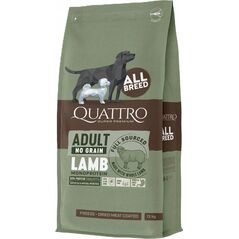 Quattro No Grain All Breed Adult Lamb 12kg