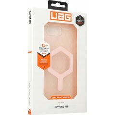 UAG Essential Armor Magsafe - obudowa ochronna do iPhone 16e (2025) kompatybilna z MagSafe (rose)