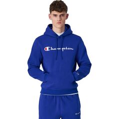 Champion Bluza męska Champion Hooded niebieska 220253 BS008 L