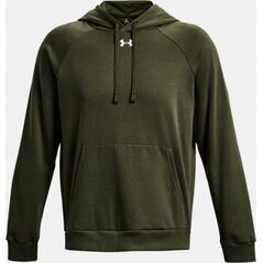 Bluza męska Under Armour Rival Fleece Hoodie oliwkowa 1379757 390 XL