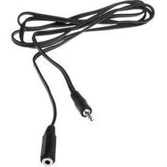 Kabel Natec Jack 3.5mm - Jack 3.5mm 1.5m czarny (NKA-0539)