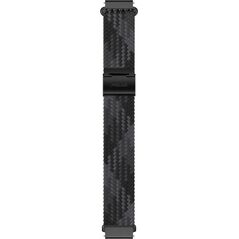 Polar watch strap 20mm S/L, black braided
