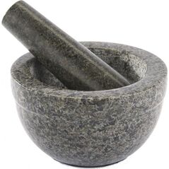 Rosle moździerz 14 cm porcelana czarna
