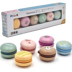 Viga Toys Viga PolarB Drewniane Ciastka Ciasteczka Cukiernia Zestaw Makaroników