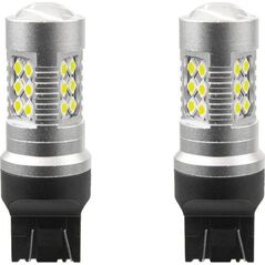 Żarówki W21/5W T20 W3x16q Canbus 24 SMD 12V/24V białe uniwersalny