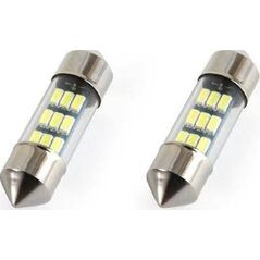 AMiO Żarówki LED C5W 31mm 9xSMD 3014 12V Standard