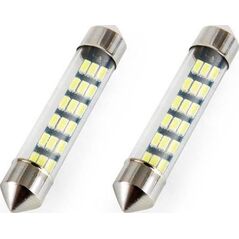AMiO Żarówki LED STANDARD Festoon C5W 18xSMD 3014 12V 41mm