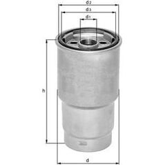 Knecht FILTR PALIWA KNECHT/MAHLE KL 447 AUDI AUDI A8 3,0-4,2TDI 03-10