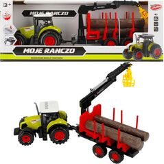 Mega Creative Moje ranczo Traktor z przyczepą 34 cm ze światłem i dźwiękami