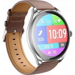 Έξυπνο ρολόι Hoco HOCO smartwatch με λειτουργία κλήσης AMOLED Y22 ασημί