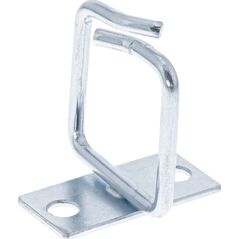 Organizer InLine InLine® Cable bracket, metal, zinc plated, 40x80mm