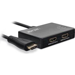 InLine InLine® Cable Splitter HDMI 2-port, 4K/60Hz, with USB power cable, 0.5m