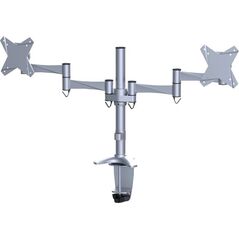 Neomounts Uchwyt biurkowy na 2 monitory 10" - 27" (FPMA-D1330DSILVER)