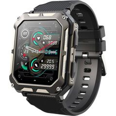 Smartwatch Rubicon SmartWatch Rubicon RNCF27 czarny silikon BT Call rozmowy .