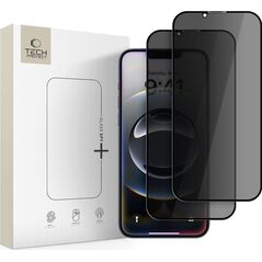 SZKŁO PRYWATYZUJĄCE TECH-PROTECT GLASS SPY+ 2-PACK IPHONE 16E PRIVACY