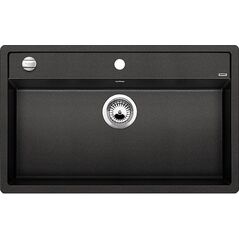 Zlewozmywak Blanco Dalago 8 Silgranit antracyt z korkiem automatycznym (516629)